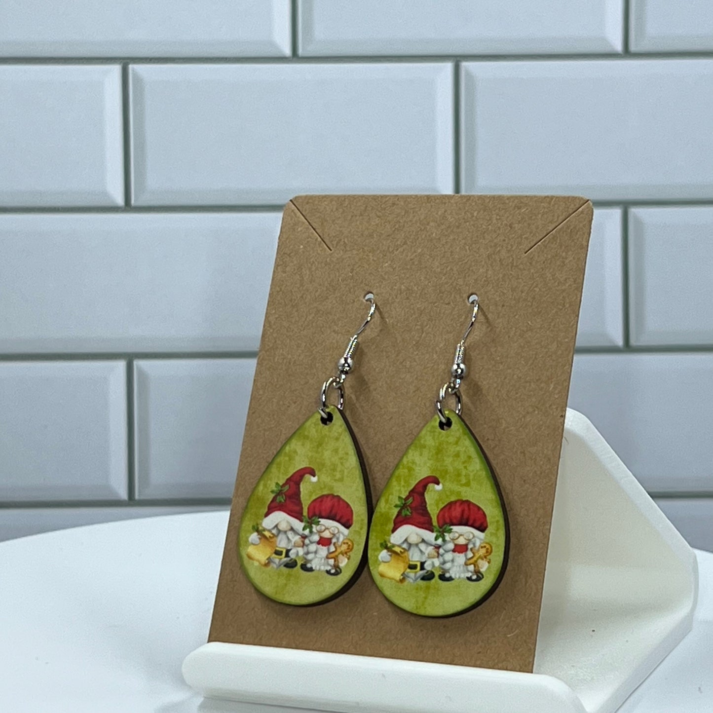 Christmas Gnome #2 Earrings