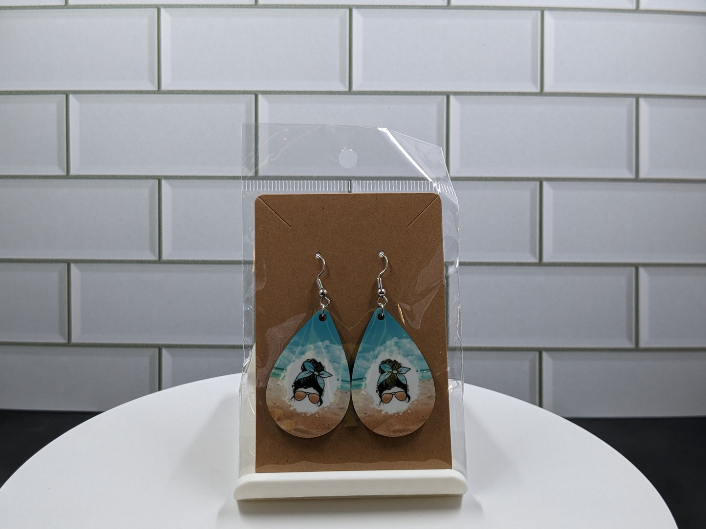 Beach mom Earrings