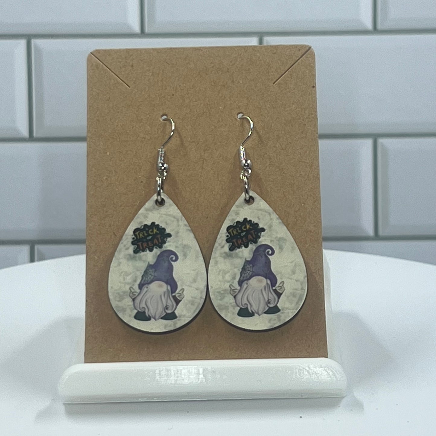 Halloween Gnome #2 Earrings