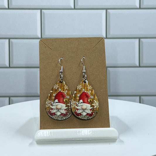 Christmas Gnomes #1 Earrings